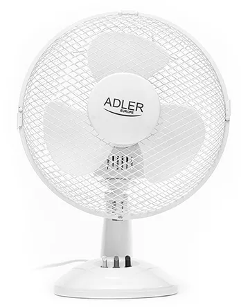 Adler Adler AD 7302 Desk fan, Diameter 23cm, 2 speed settings, Up-down adjustment, Stable base, Power 35W