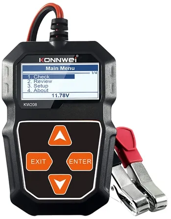 Konnwei TESTER BATERII KW208 KONNWEI
