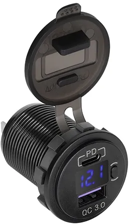 Peiying MUFA MONTAJ INCARCARE USB PD SI QC 3.0 48W