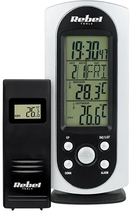 STATIE METEO CU SENZOR EXTERIOR