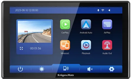 STATIE MULTIMEDIA ANDROID AUTO APPLE CAR KRUGER&MATZ