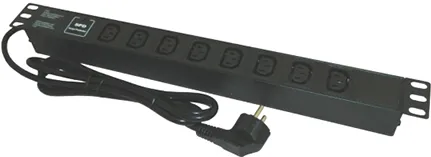PDU RACK 19 INCH 8 PRIZE C13 16A 2M EMTEX