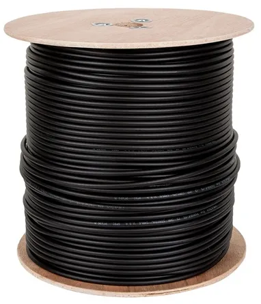 CABLU COAXIAL F690BV+GEL NEGRU TAMBUR 305M