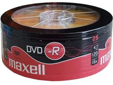 DVD-R 4.7GB 16X SET 25 BUC MAXELL