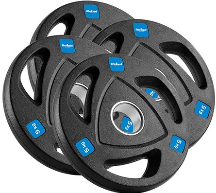 Rebel DISC GREUTATE FONTA CAUCIUCATA SET 4 X 5 KG REBEL ACTIV