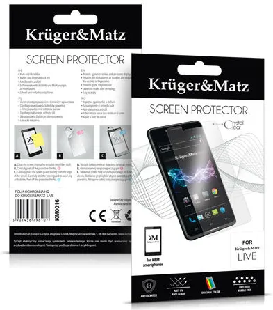 FOLIE PROTECTIE HQ KRUGER&MATZ LIVE