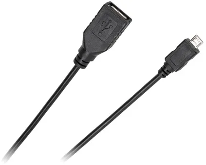 CABLU USB MAMA-MICRO USB TATA CABLETECH STANDARD 0.2M