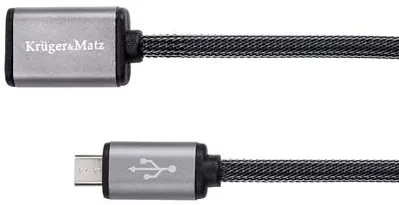 CABLU PRELUNGITOR USB-MICRO USB 0.2M KRUGER&MATZ