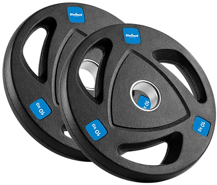 Rebel DISC GREUTATE FONTA CAUCIUCATA SET 2 X 10 KG REBEL ACTI