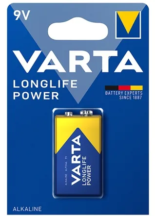 Baterie alcalina Varta High Energy 9V LR61 6LP3146 blister