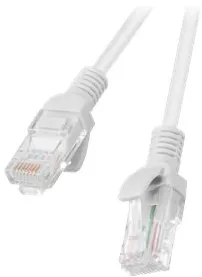 Set 10 cabluri patch LANBERG PCU6-20CC-0025-S Cat6 U/UTP 0.25 m gri
