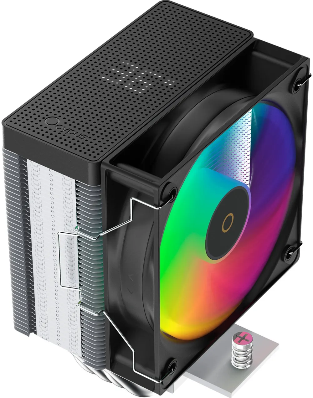 Ocypus Gamma A40 ARGB Digital (black, 100 mm)
