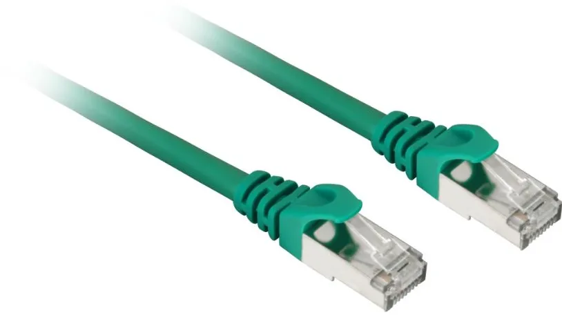 Cablu retea Sharkoon SFTP RJ-45 Cat.7a verde 2 m