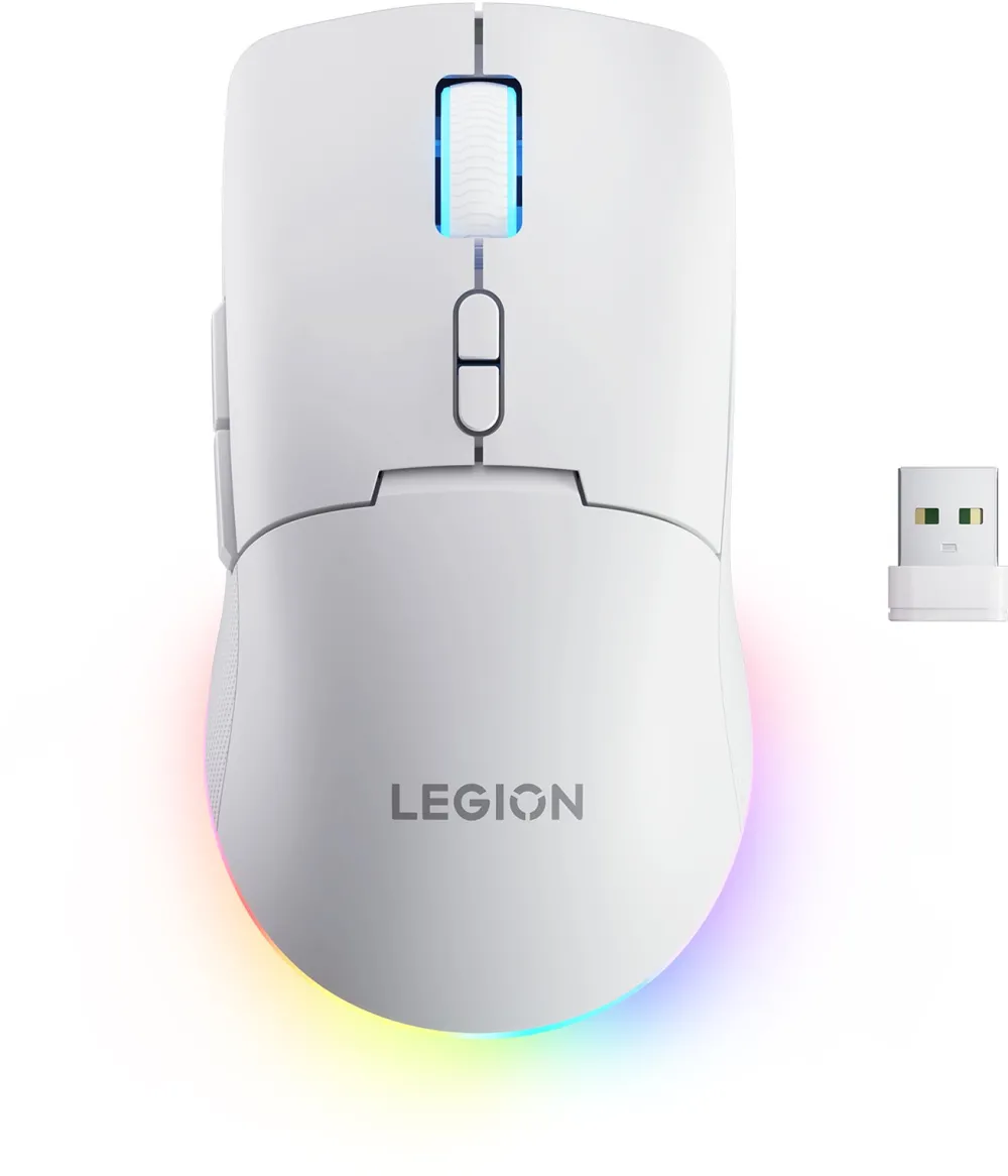 Lenovo Accessories Legion M220 Wireless RGB Gaming Mouse - Glacier White