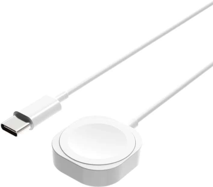 Cablu incarcare Fixed USB-C pentru Apple Watch 1 m alb