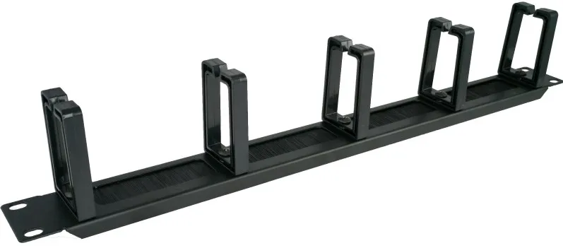 Organizator cabluri Alantec PK048 1U 19" 5 suporturi plastic