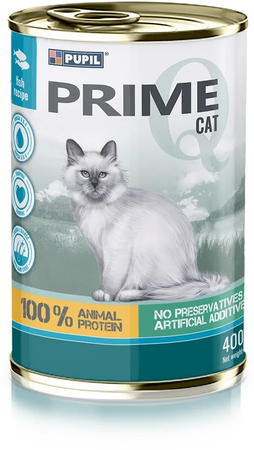 PUPIL Prime Rich in salmon with trout - wet cat food - 400g
