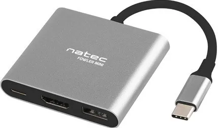 NATEC MULTI PORT FOWLER MINI (USB-C PD, HDMI 4K)