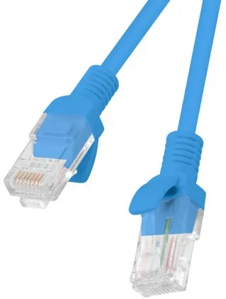 Lanberg PCU5-10CC-0300-B networking cable Blue 3 m Cat5e U/UTP (UTP)
