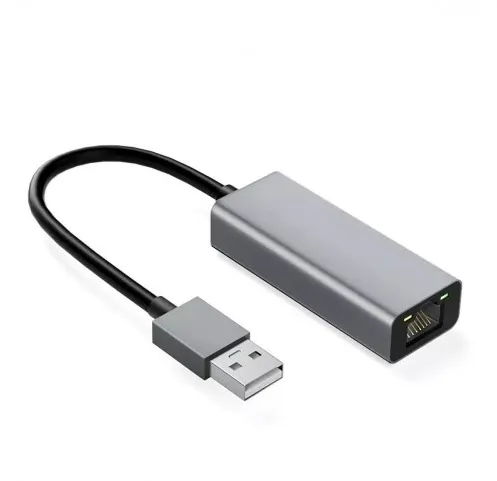 IBox IAARJ Aluminum RJ45 to USB Type-A adapter 10/100/1000 Mb/s