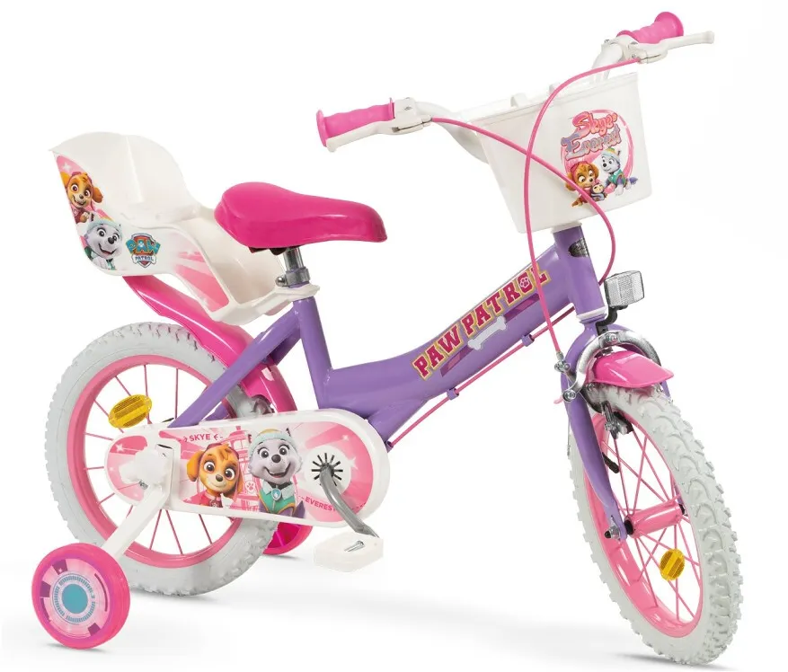 Bicicleta TOIMSA 14" Paw Patrol Purple 1480 Girl