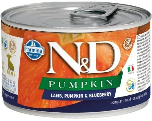 FARMINA  N&D Puppy Lamb&Pumpkin&Blueberry - wet dog food - 140 g