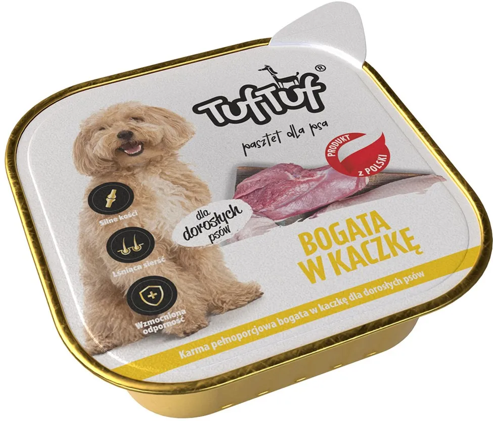 TUF TUF Alupak Duck Pate - wet dog food - 300g