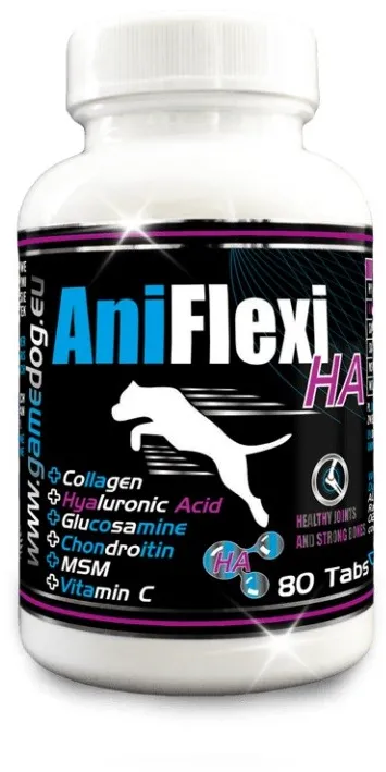 GAME DOG AniFlexi HA - supplements for dogs - 80 tablets