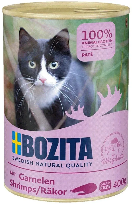 BOZITA Shrimp Pate - wet cat food - 400g