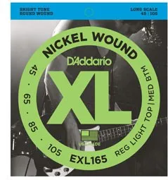 D'Addario EXL165 - bass guitar strings (45–105)