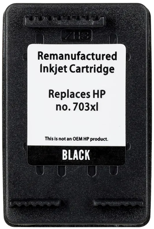 Cartus cerneala Superbulk B-H703BK compatibil HP 703 CD887 negru