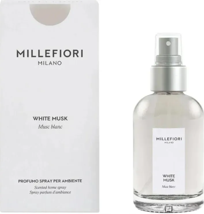 Room Fragrance Spray 100 ml WHITE MUSK MILLEFIORI