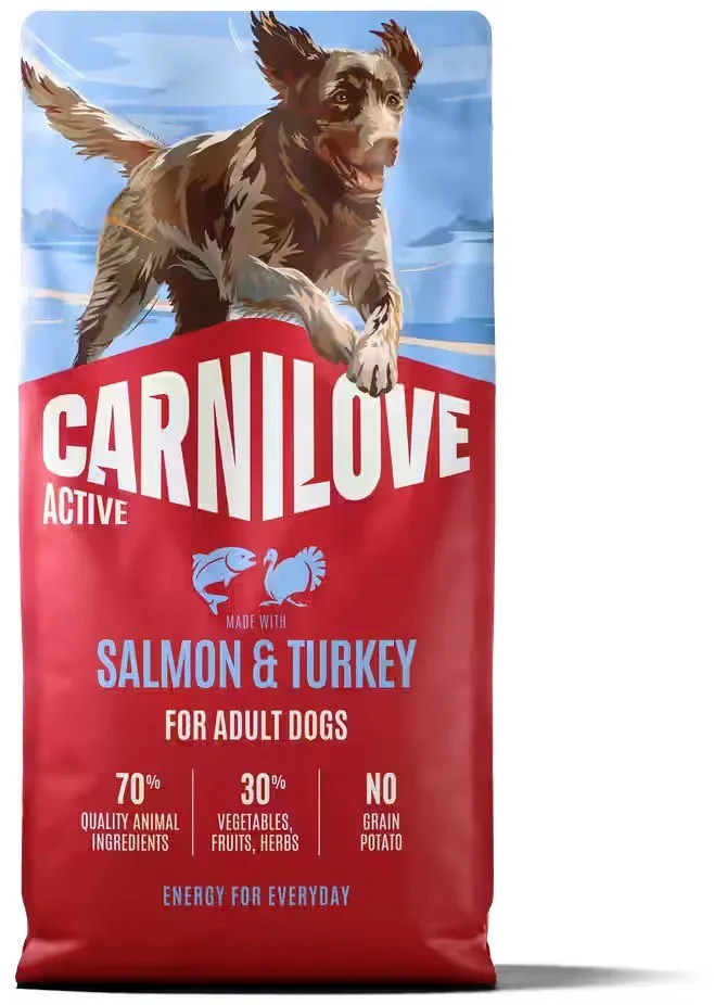 CARNILOVE Active Salmon & Turkey - dry dog food - 12kg