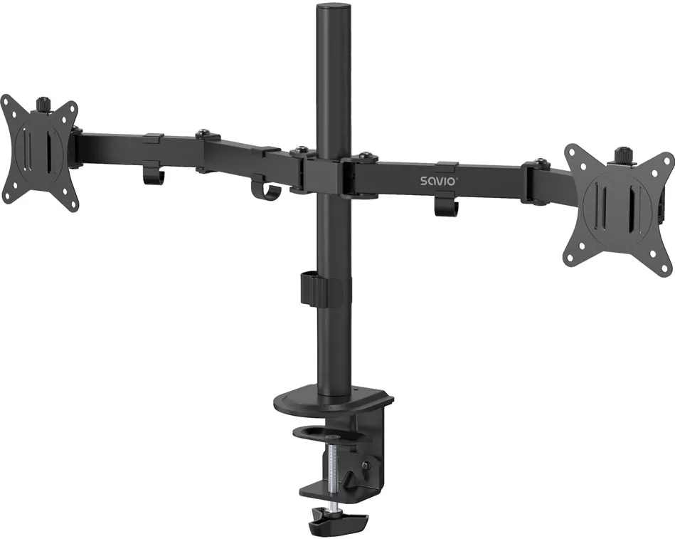 Suport monitor dual SAVIO UM-03 birou 17-32 inch