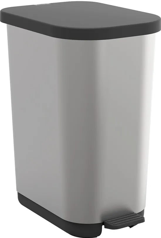 ROTHO Ribo Silver - pedal bin – 35l