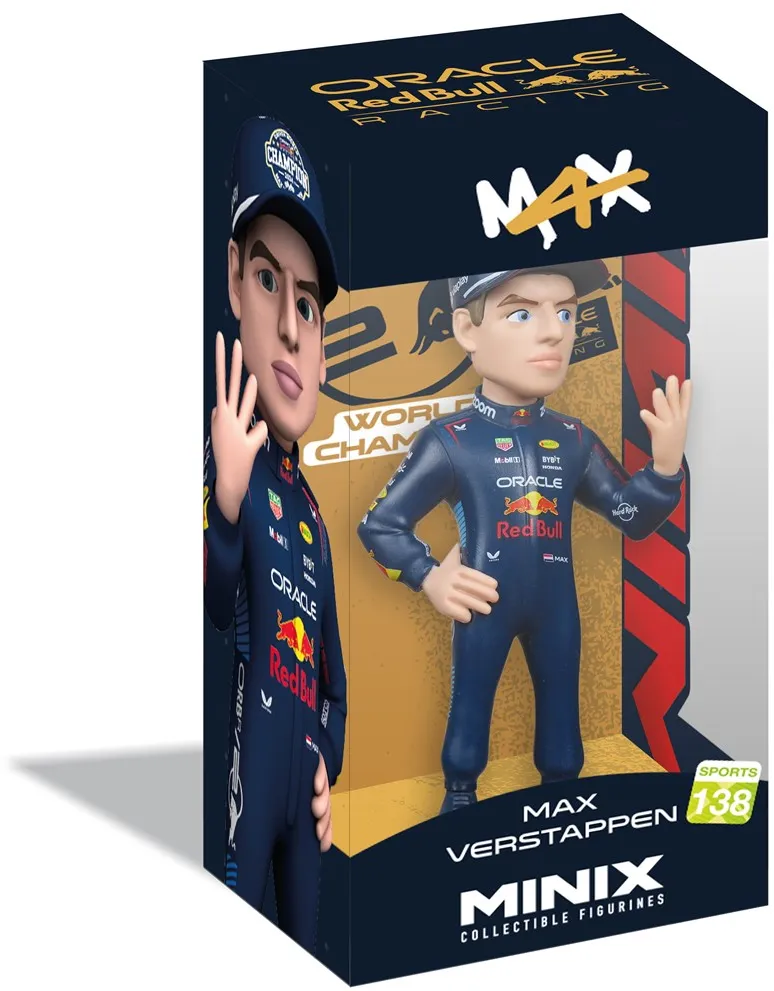 MINIX F1 RED BULL - MAX VERSTAPPEN 4th WORLD CHAMPION