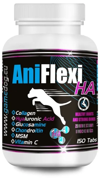 GAME DOG AniFlexi HA - supplements for dogs - 150 tablets