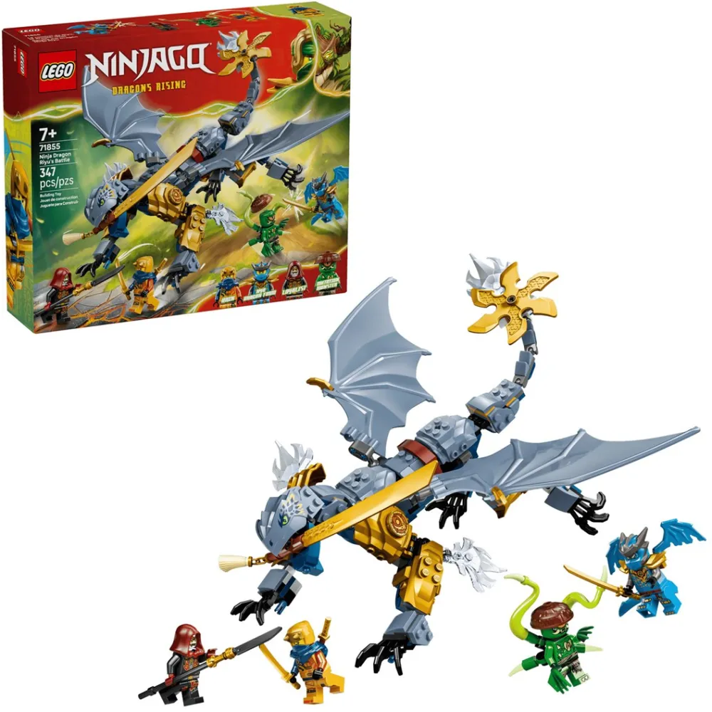 LEGO NINJAGO 71855 Ninja Dragon Riyu's Battle