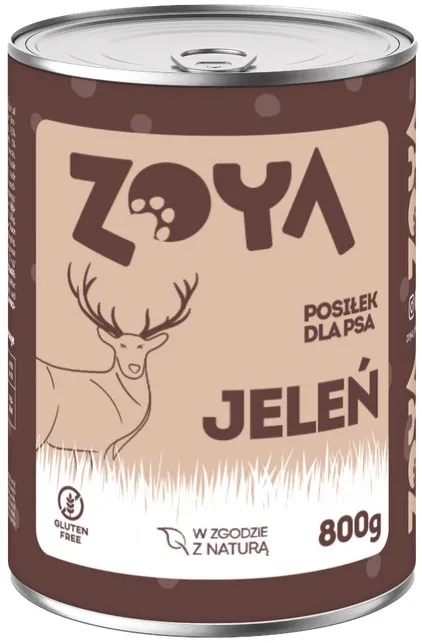 ZOYA Deer - wet dog food - 800g