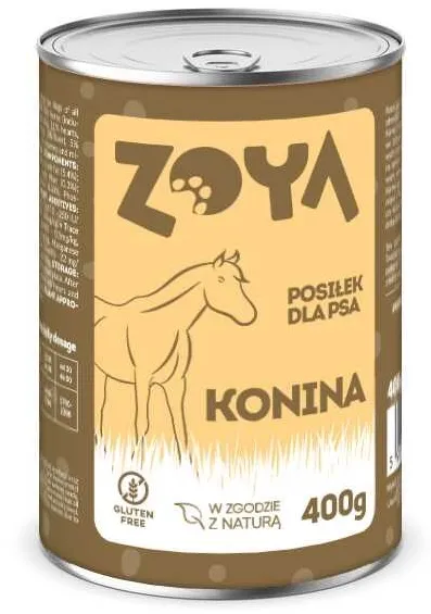 ZOYA Horse - wet dog food - 400g