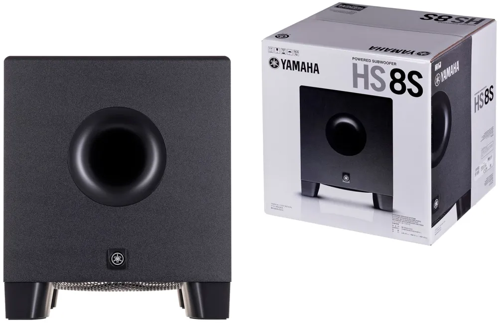 Yamaha HS8S subwoofer Black 150 W