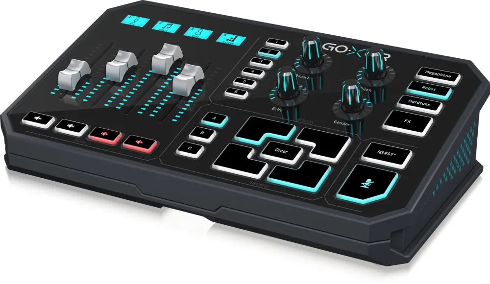 TC Helicon GO XLR - mixer and sampler for streaming