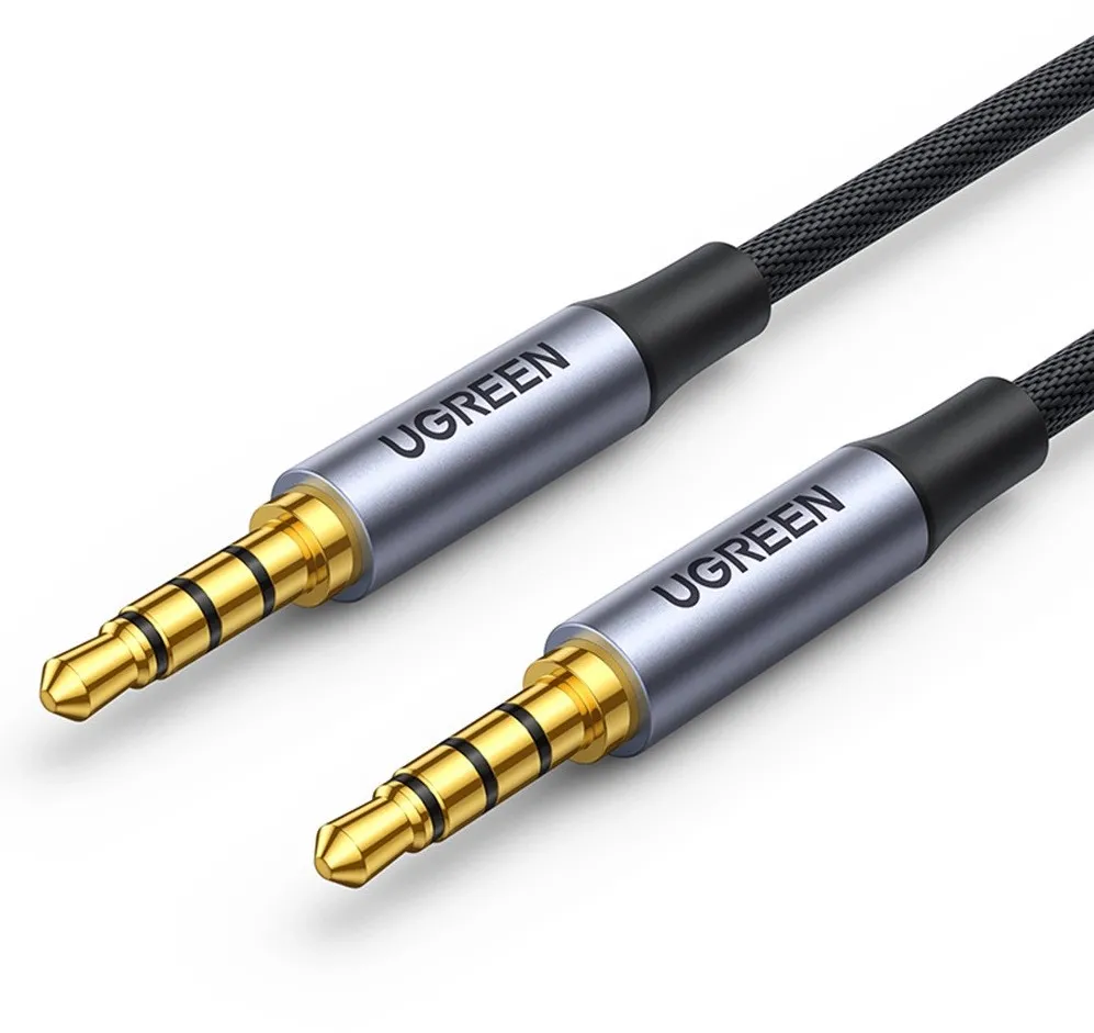 Cablu mini jack AV183 3.5mm, AUX, 3m (negru)