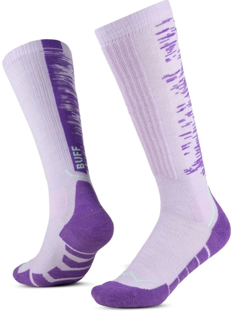 BUFF Merino HW Over The Calf Socks HWO2, Lilac L