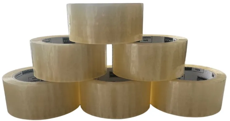 BSTech silent release adhesive tape Acrylic Transparent 48x66 6 pcs.