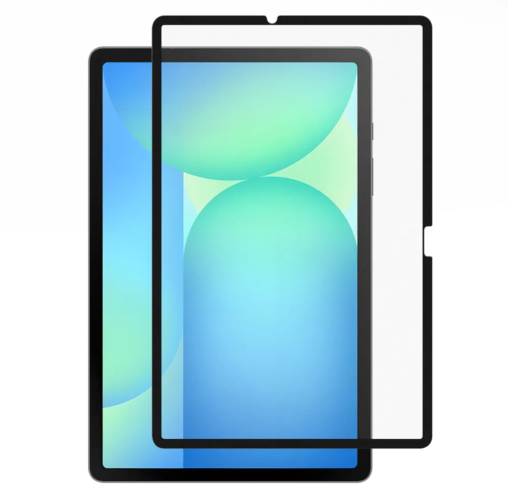 Folie protectie ecran Dux Ducis Naad Paperlike mata pentru Samsung Galaxy Tab S10 FE+ cu rama neagra