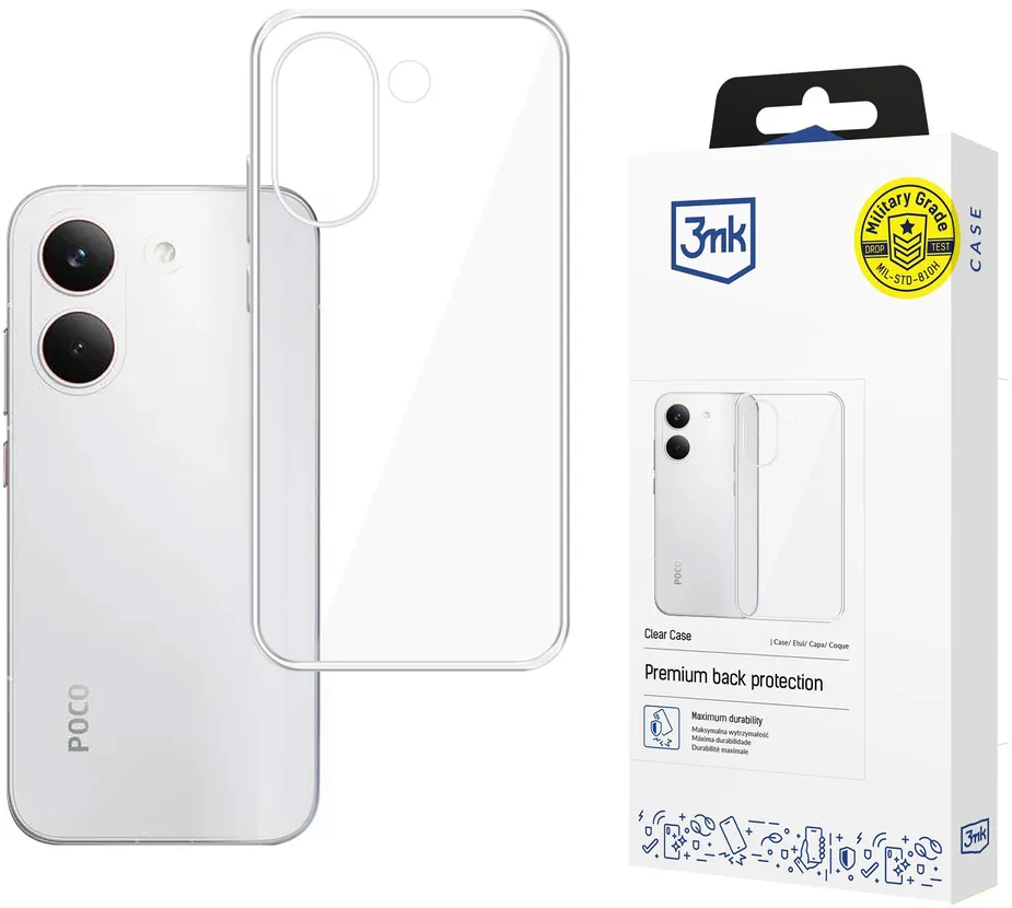 Husa 3mk Clear Case pentru Xiaomi Poco X8 Pro transparent