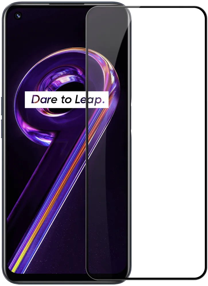 Folie sticla securizata Nillkin CP+PRO 0,2 mm 9H cu rama pentru Realme 9 Pro negru