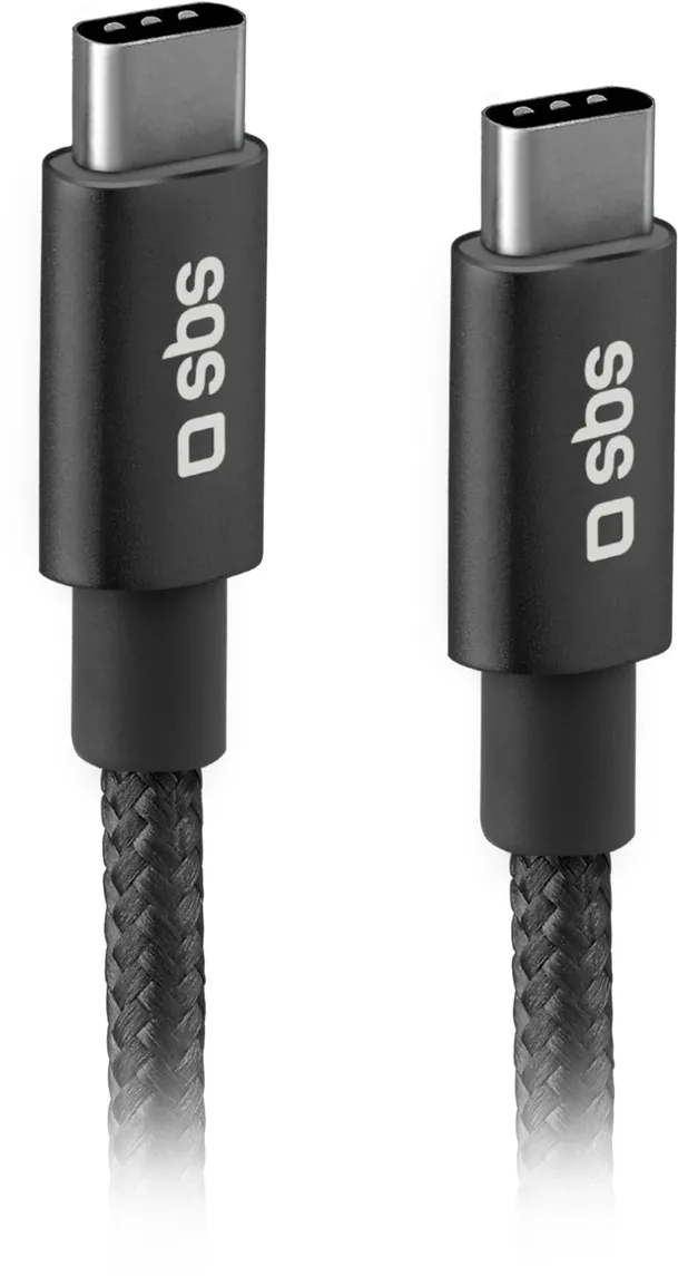 SBS TECABLETCC20BK USB-C Cable - USB-C 25W Power Delivery 1.5m - Gray