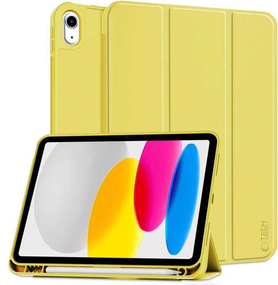 Tech-Protect SC Pen Case for iPad 10.9" 2022 - Yellow